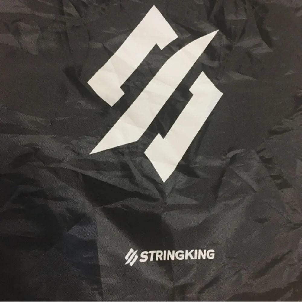 String king black backpack cinch sack NWOT